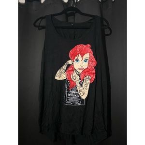 Ariel tank top - the little mermaid